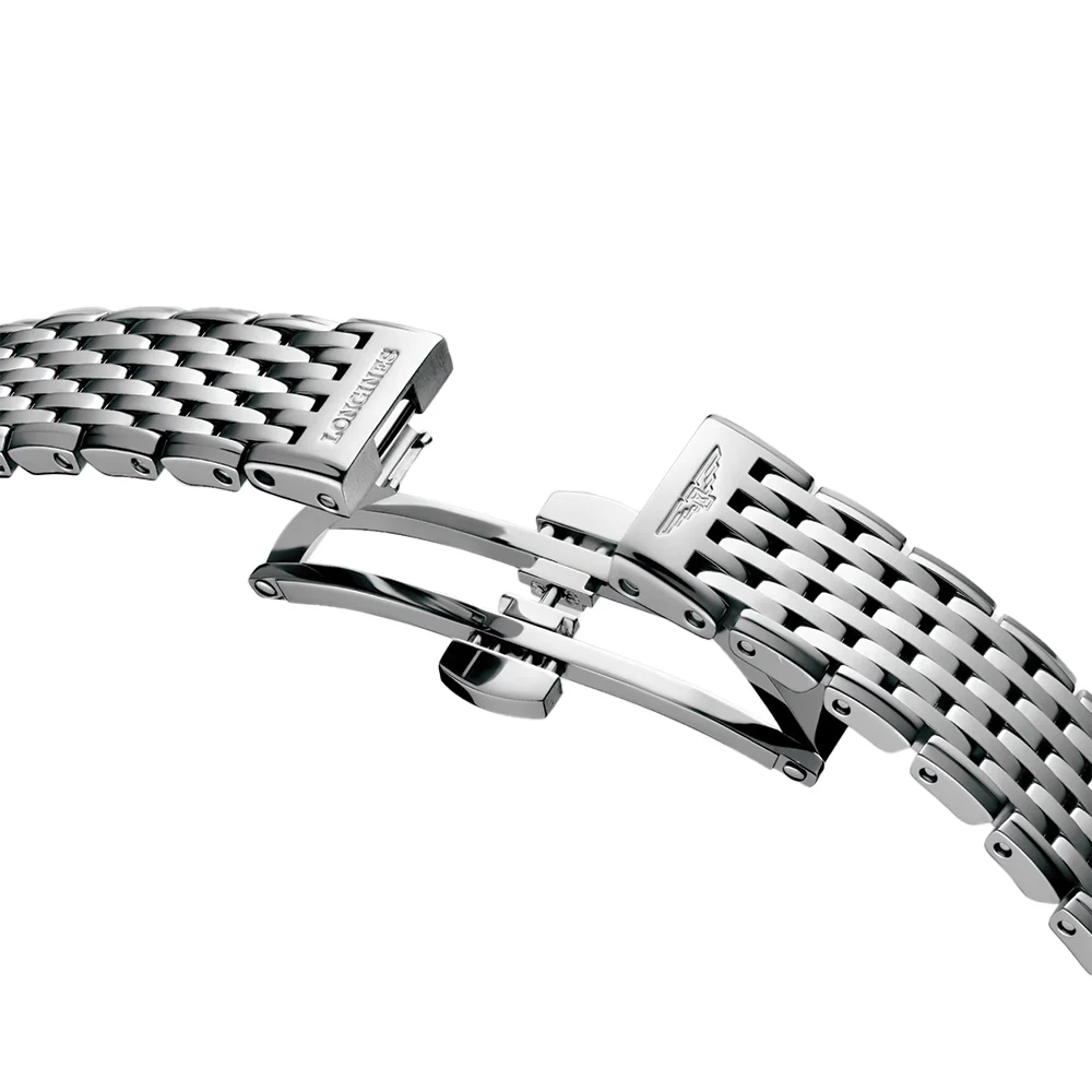 La Grande Classique De Longines 24mm - White on Bracelet - Image 8