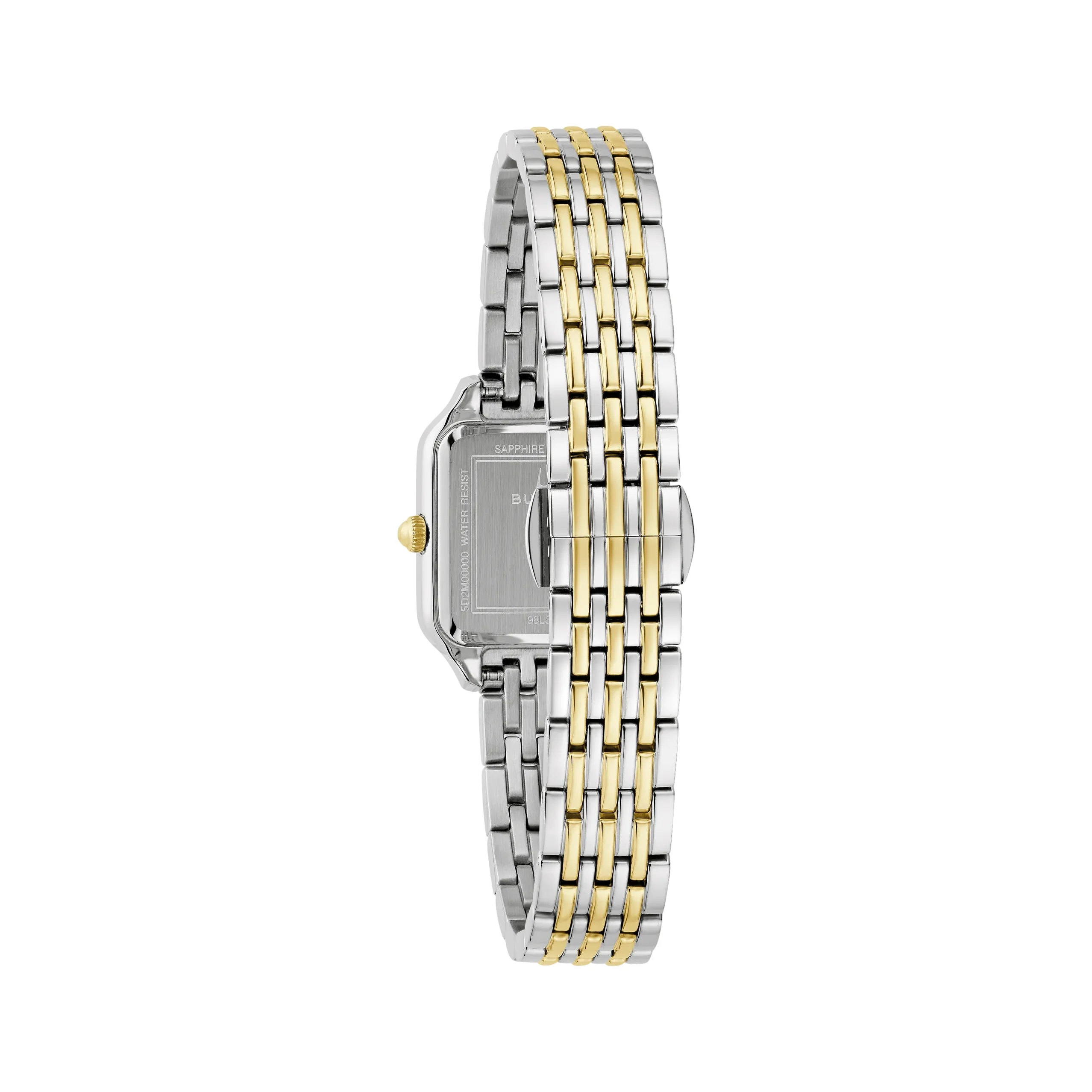 Classic Sutton Square 23mm - Silver-White on Bracelet - Image 2