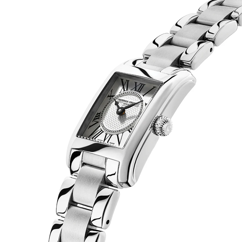 Classic Carrée Ladies 23mm - Silver on Bracelet - Image 3