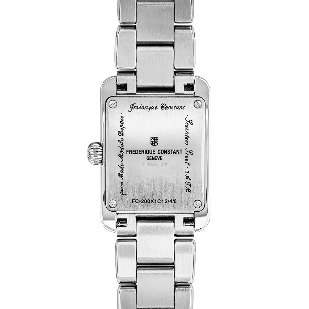 Classic Carrée Ladies 23mm - Silver on Bracelet - Image 4
