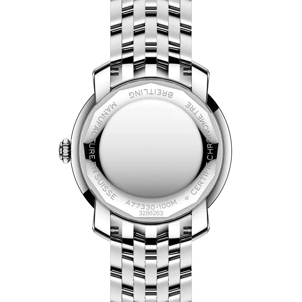 Lady Premier 32mm - Black w/ Diamonds on Bracelet - Image 4