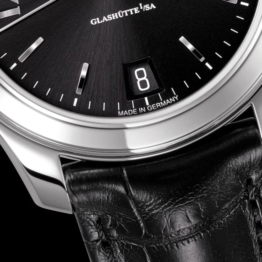 Lady Serenade 36mm - Black on Leather Strap - Image 4