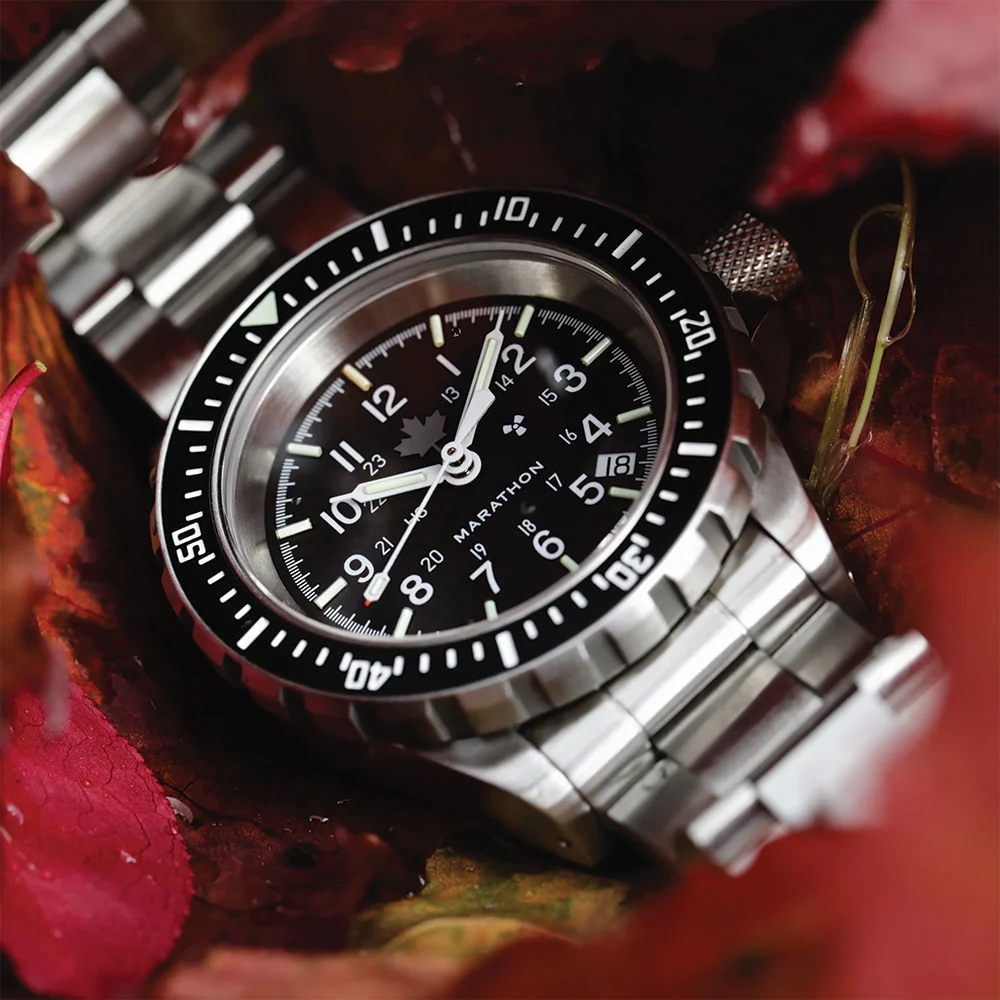 GSAR Type II Diver's Automatic 41mm - Grey Maple on Bracelet - Image 2