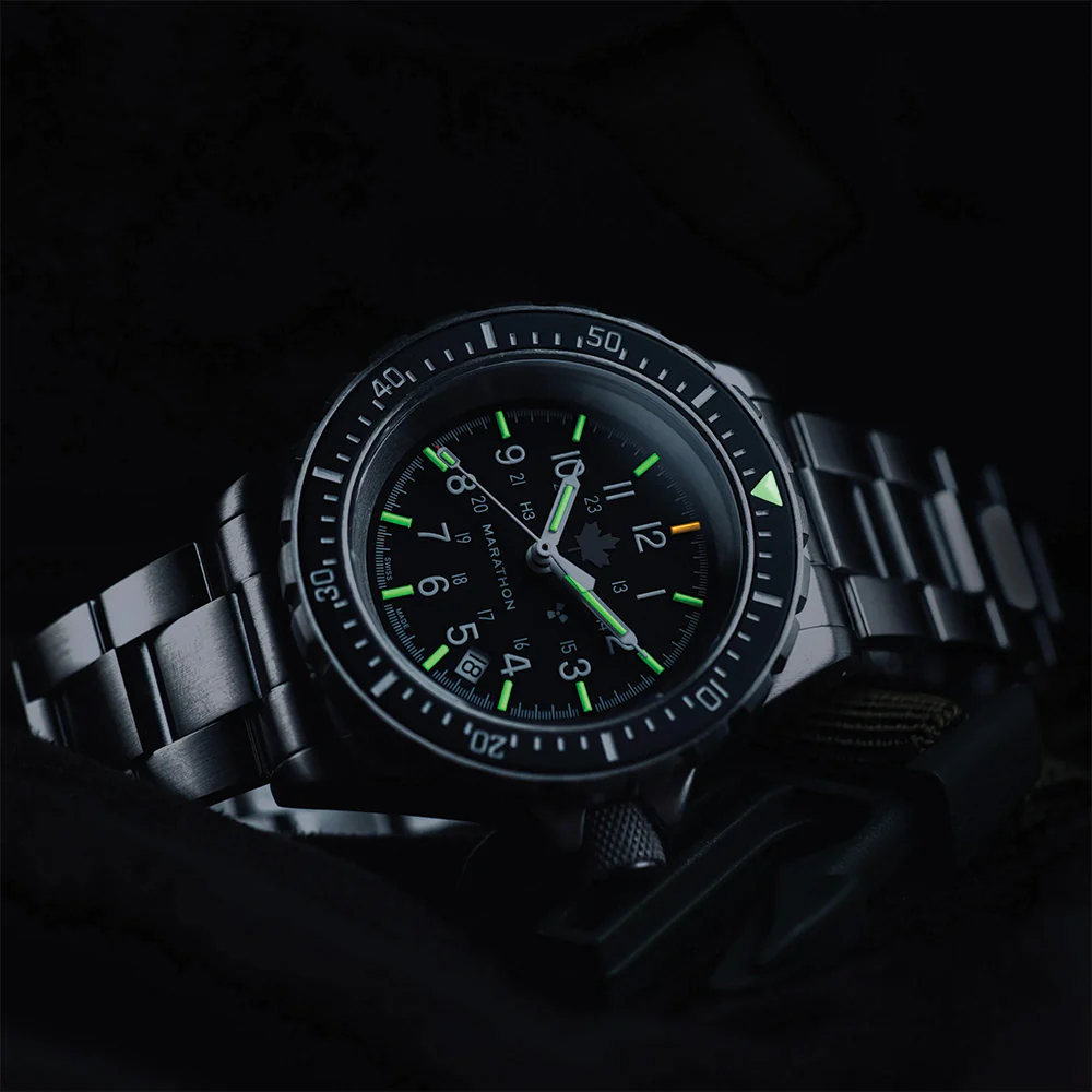 GSAR Type II Diver's Automatic 41mm - Grey Maple on Bracelet - Image 4