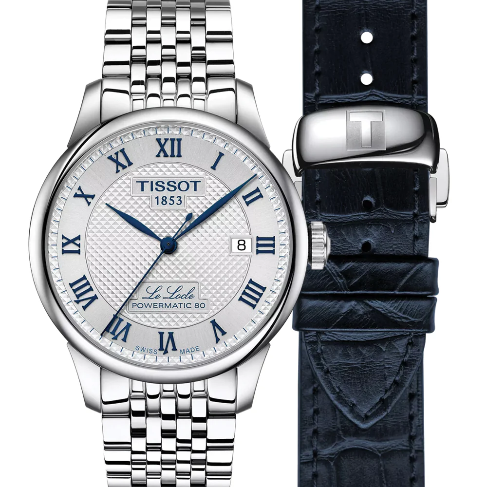 Le Locle Automatique Gent 20th Anniversary 39.3mm - Silver on Bracelet - Image 5