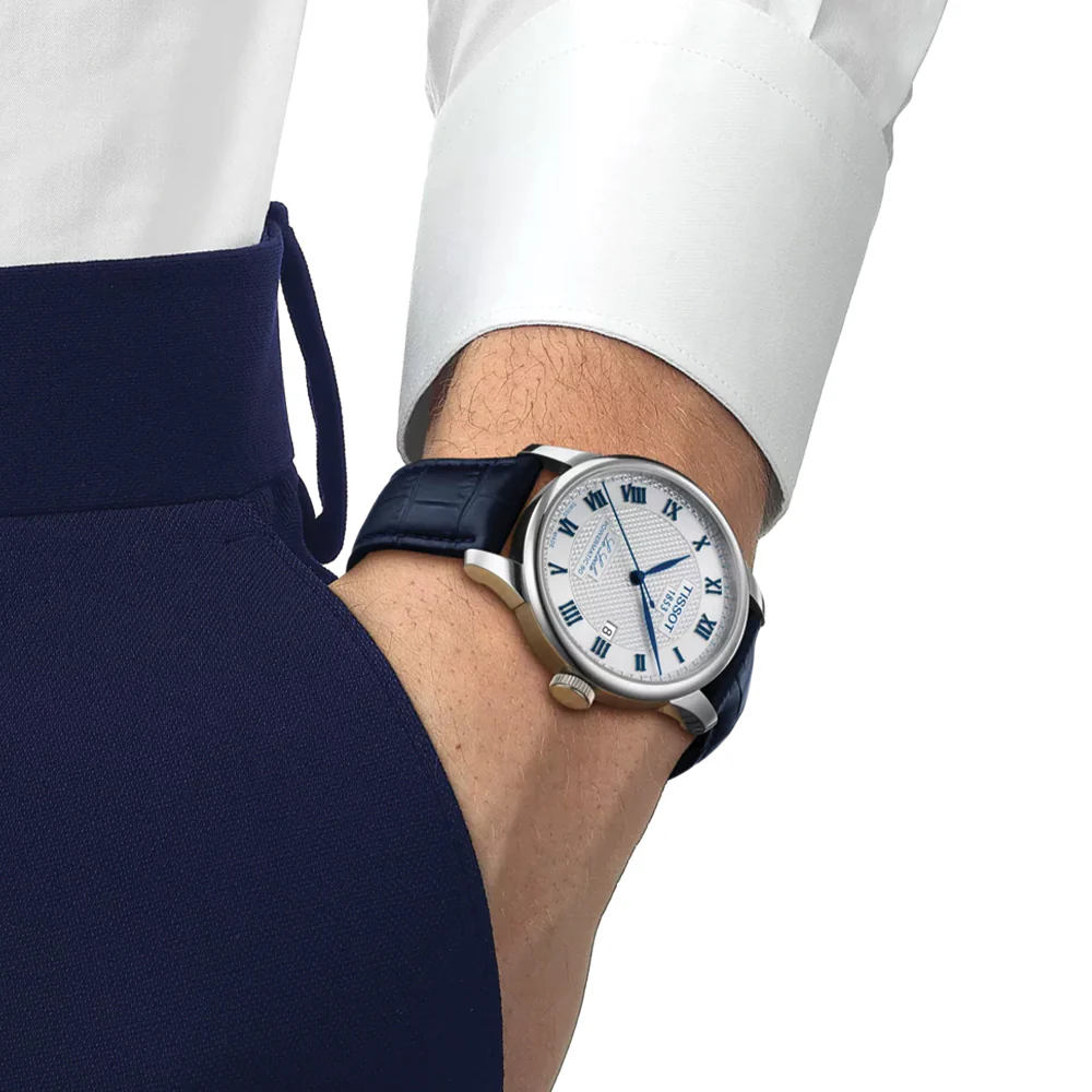 Le Locle Automatique Gent 20th Anniversary 39.3mm - Silver on Bracelet - Image 6
