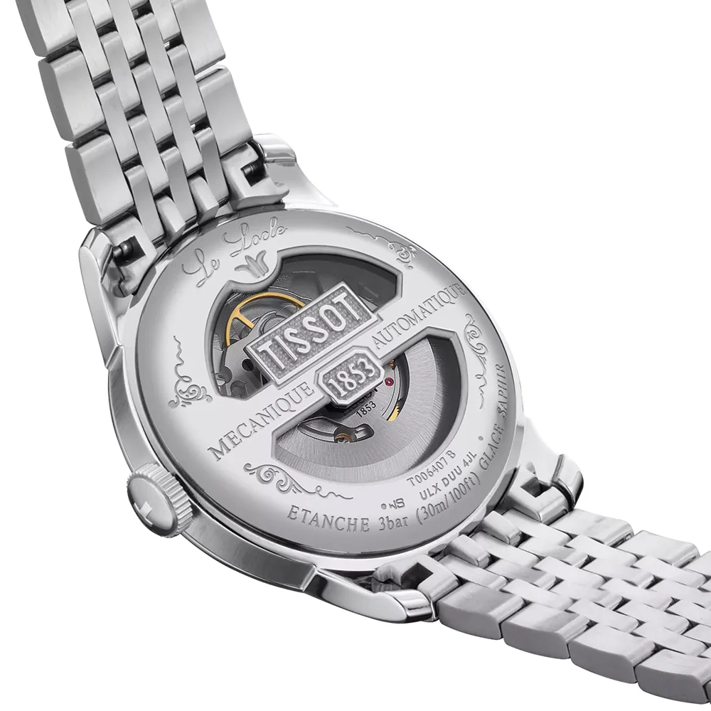 Le Locle Automatique Gent 20th Anniversary 39.3mm - Silver on Bracelet - Image 7