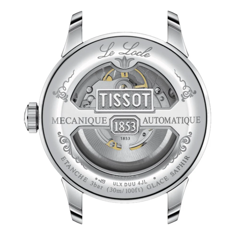 Le Locle Automatique Gent 20th Anniversary 39.3mm - Silver on Bracelet - Image 8