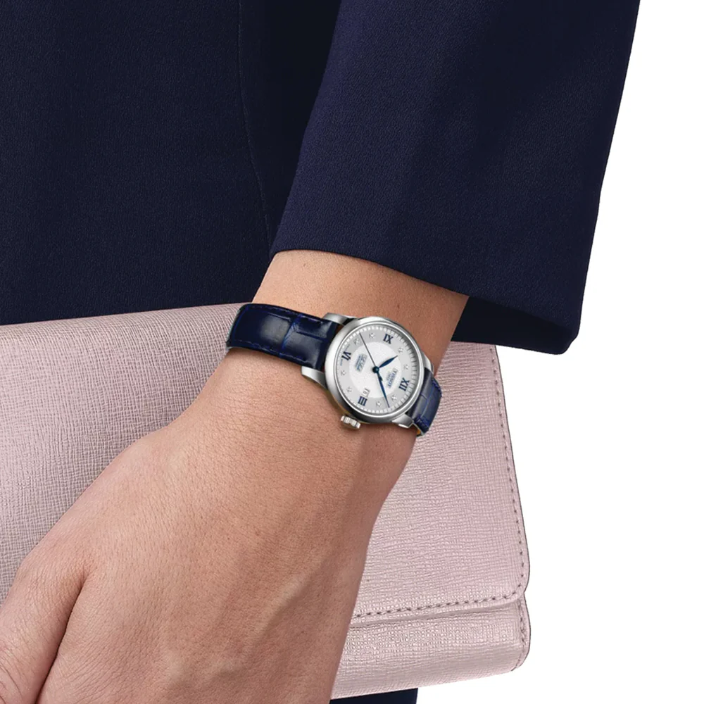 Le Locle Automatique Lady 20th Anniversary 29mm - Silver on Bracelet - Image 3