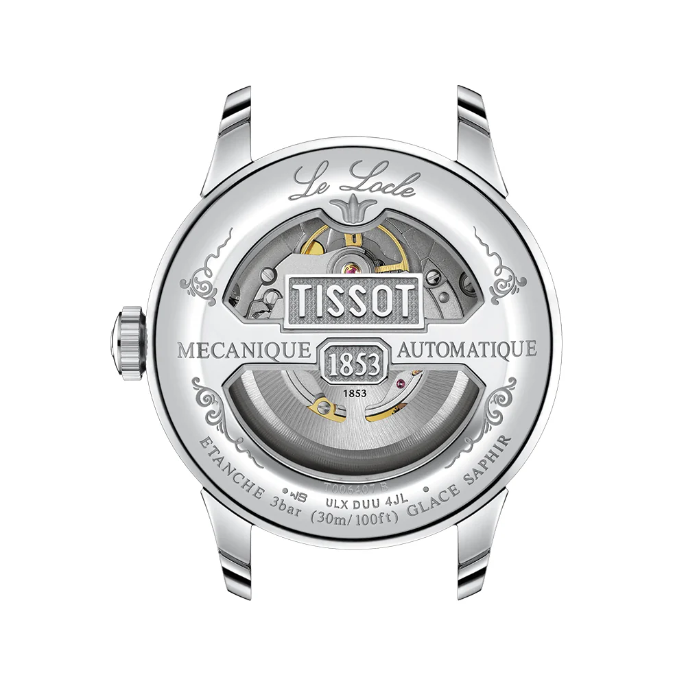 Le Locle Powermatic 80 39.3mm - Green on Bracelet - Image 3