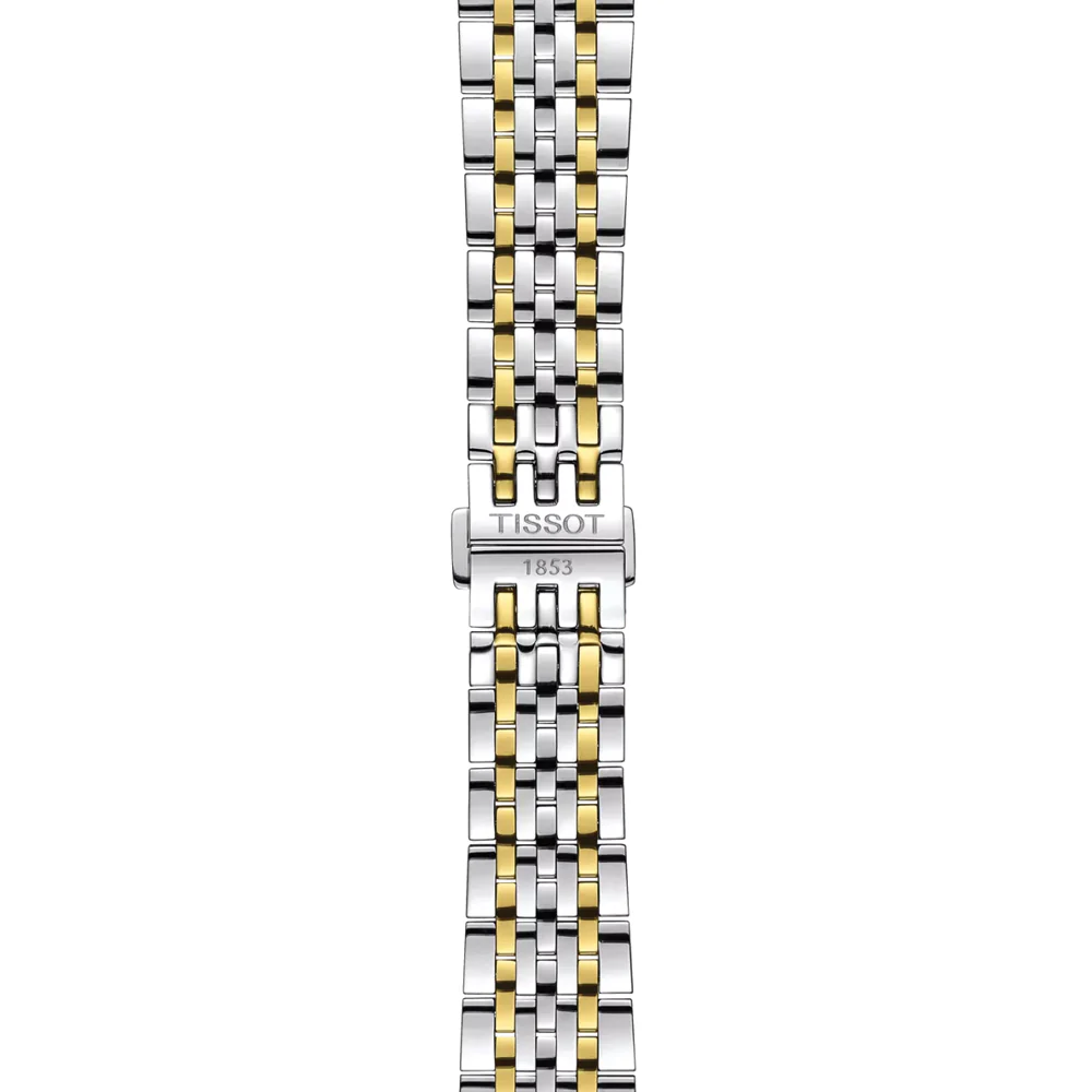 Le Locle Powermatic 80 39.3mm - Silver and Gold Bezel on Bracelet - Image 3