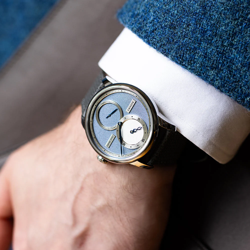 Louis Erard x KUDOKE Le Régulateur 42mm - Light Blue - Image 2
