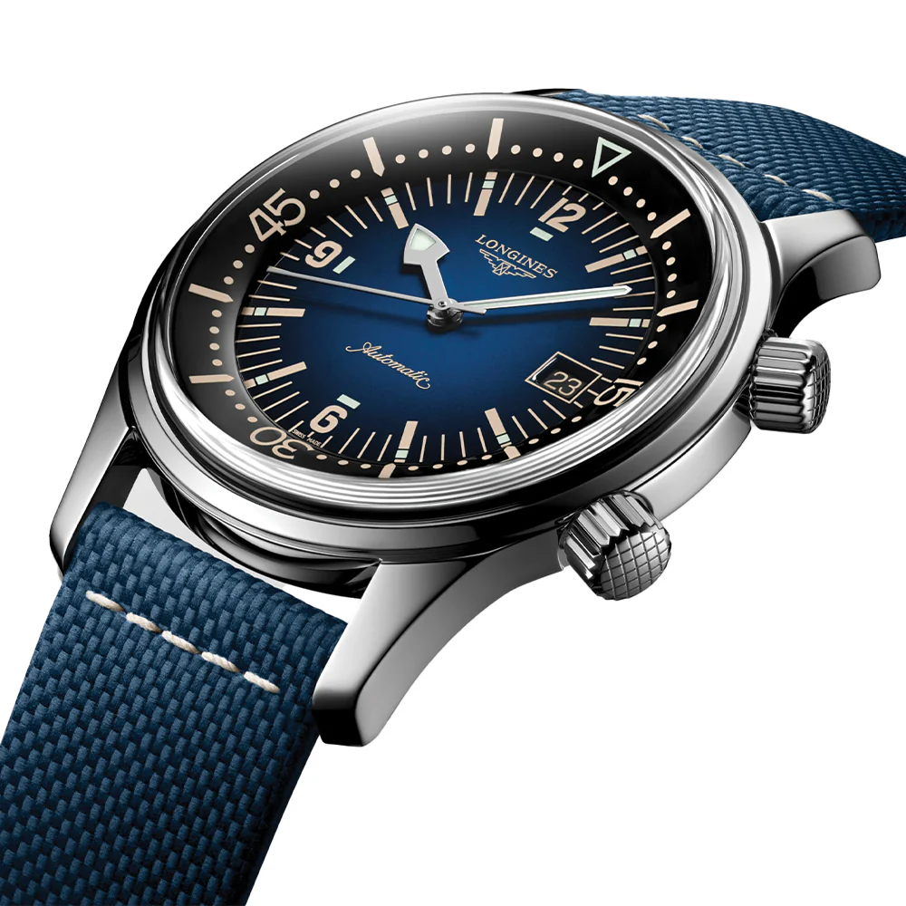 Legend Diver 42mm - Blue on Leather Strap - Image 2