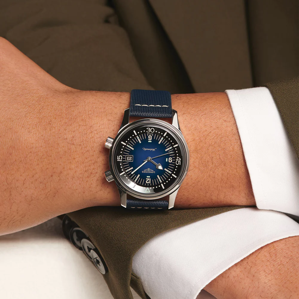 Legend Diver 42mm - Blue on Leather Strap - Image 3