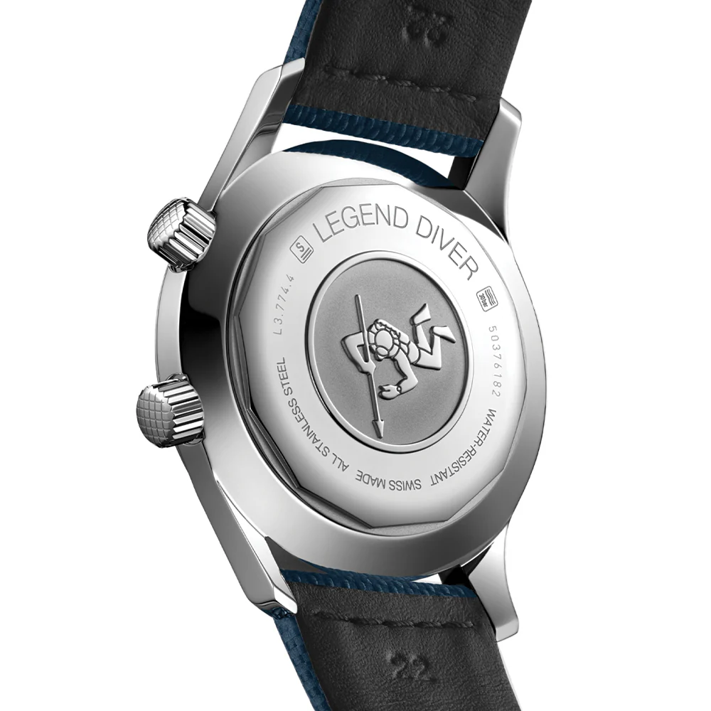 Legend Diver 42mm - Blue on Leather Strap - Image 6