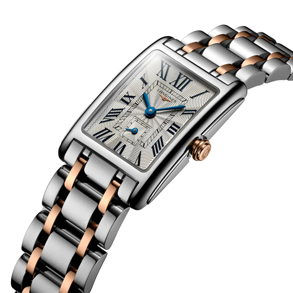DolceVita Two-Tone 32mm - Silver "Fliniqué" Dial On Bracelet - Image 2