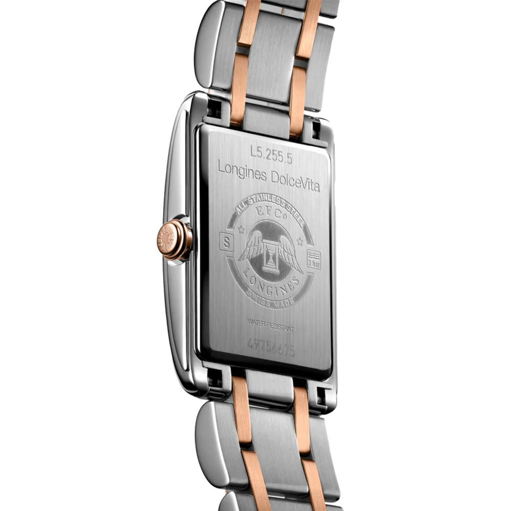 DolceVita Two-Tone 32mm - Silver "Fliniqué" Dial On Bracelet - Image 4