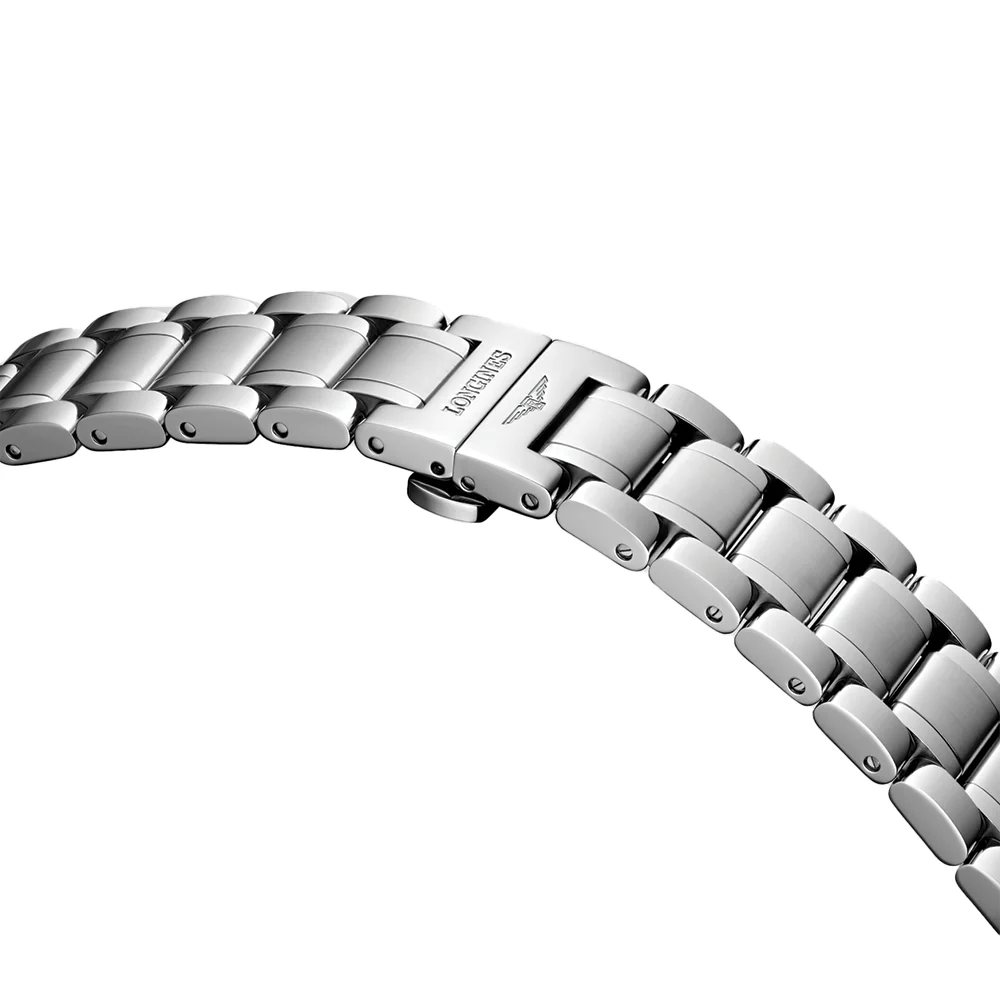 Master Collection Chrono Moonphase 40mm - Silver on Bracelet - Image 8