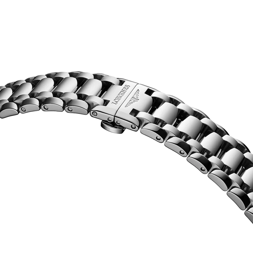 PrimaLuna Moonphase 34mm - Opaline Ivory on Bracelet - Image 6