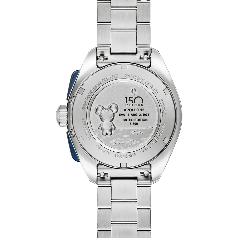 Lunar Pilot Budii Limited Edition 43.5mm - Blue on Bracelet - Image 2