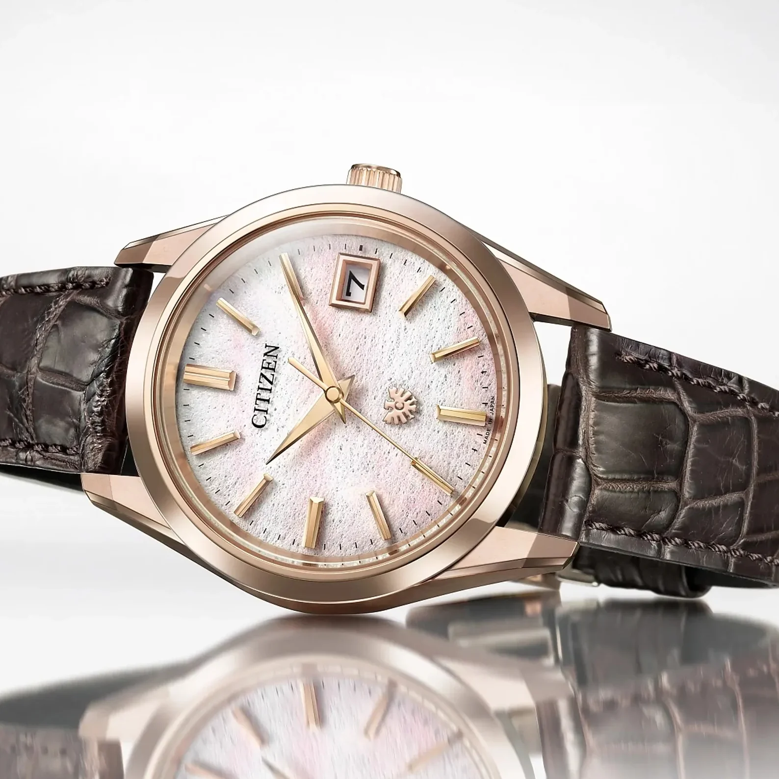 The CITIZEN Super Titanium™ Limited Edition 38.3mm - White on Leather Strap - Image 2