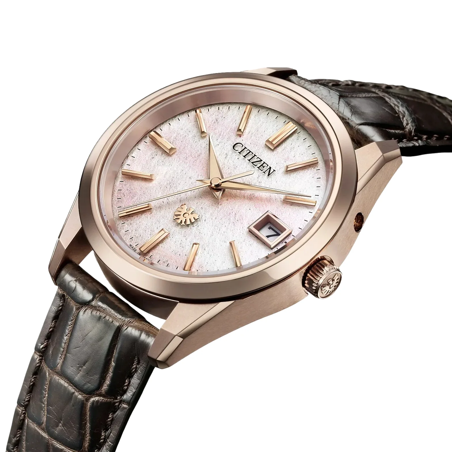The CITIZEN Super Titanium™ Limited Edition 38.3mm - White on Leather Strap - Image 3