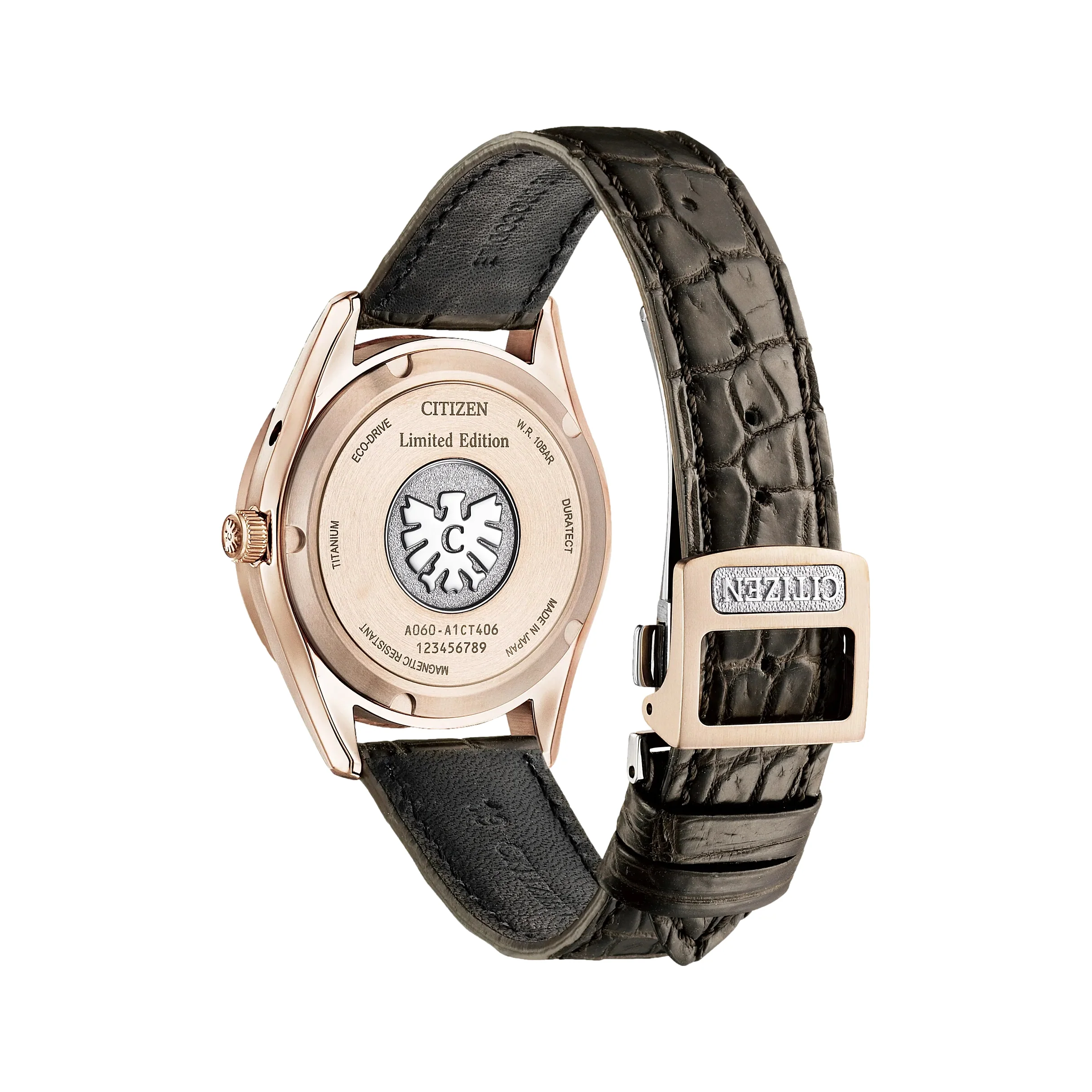 The CITIZEN Super Titanium™ Limited Edition 38.3mm - White on Leather Strap - Image 4