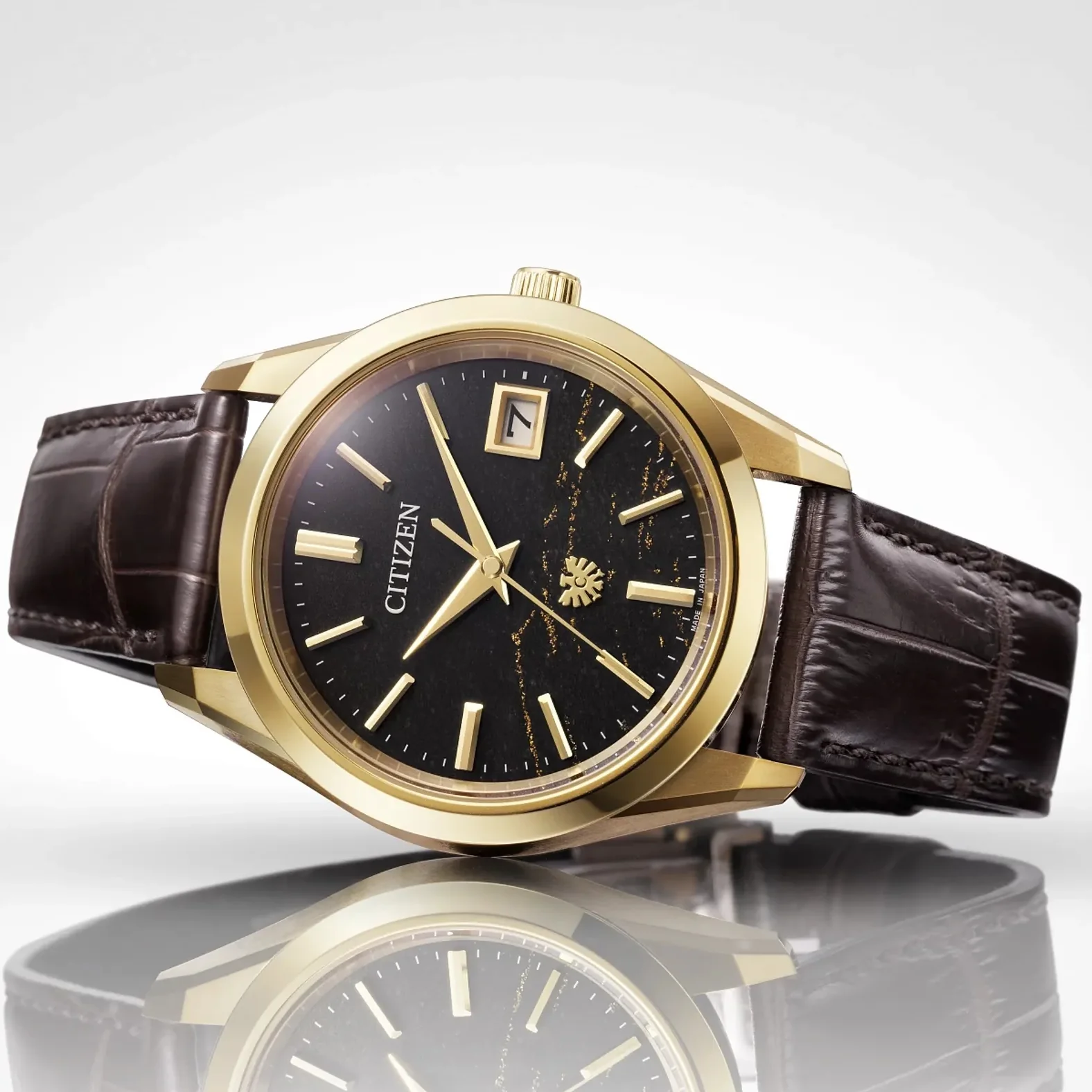 The CITIZEN Super Titanium™ Limited Edition 38.3mm - Brown on Leather Strap - Image 2
