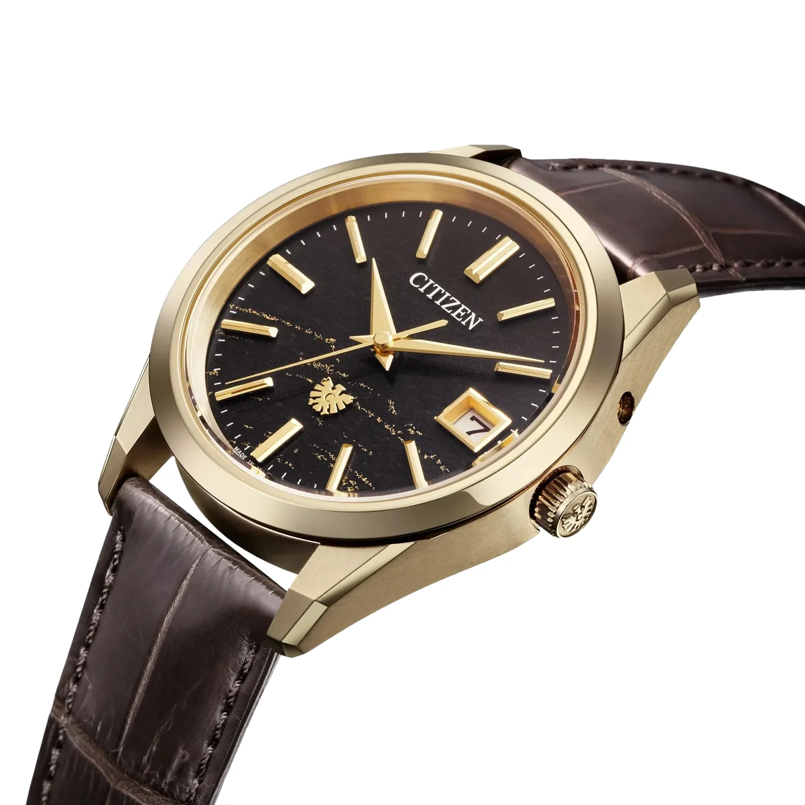 The CITIZEN Super Titanium™ Limited Edition 38.3mm - Brown on Leather Strap - Image 3
