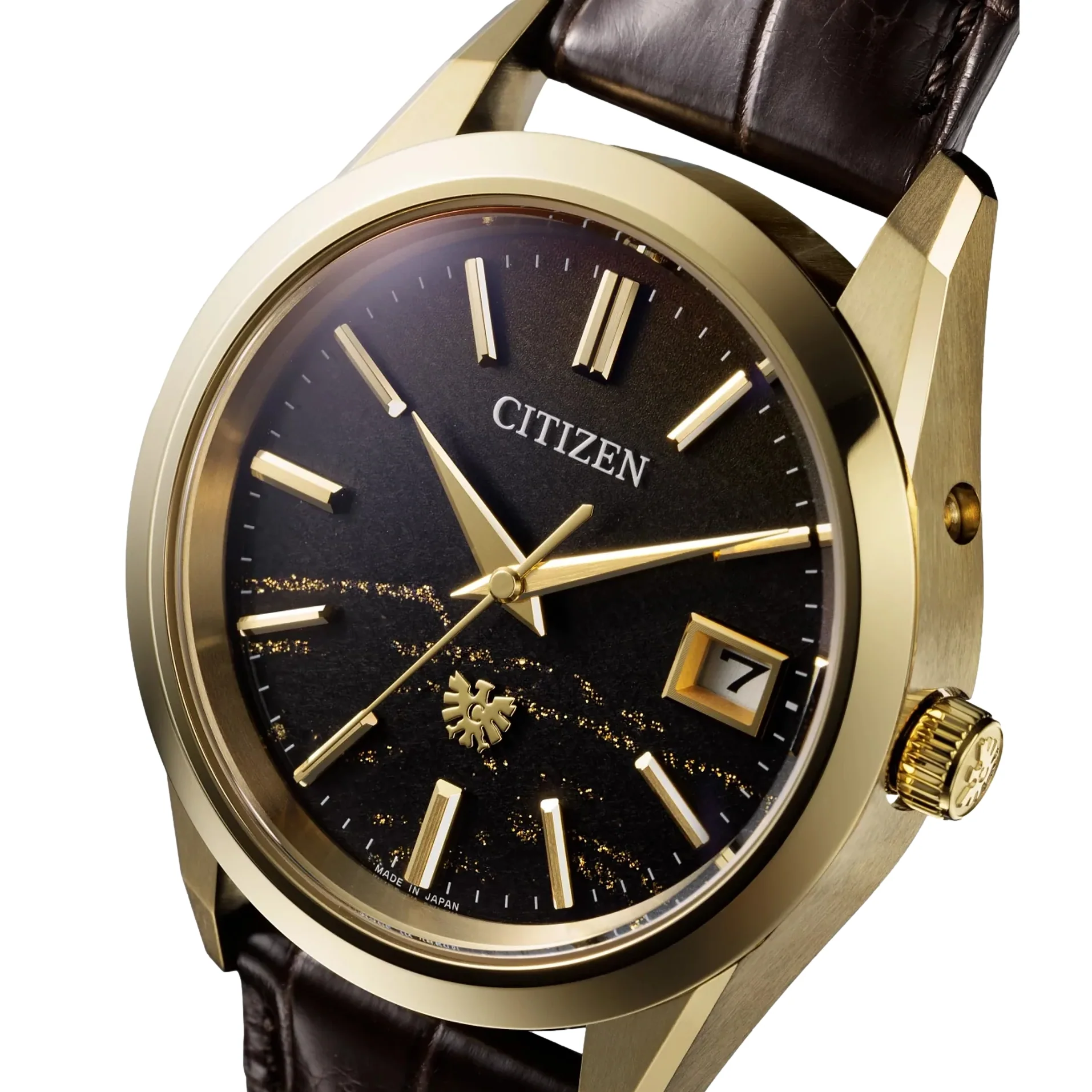 The CITIZEN Super Titanium™ Limited Edition 38.3mm - Brown on Leather Strap - Image 4