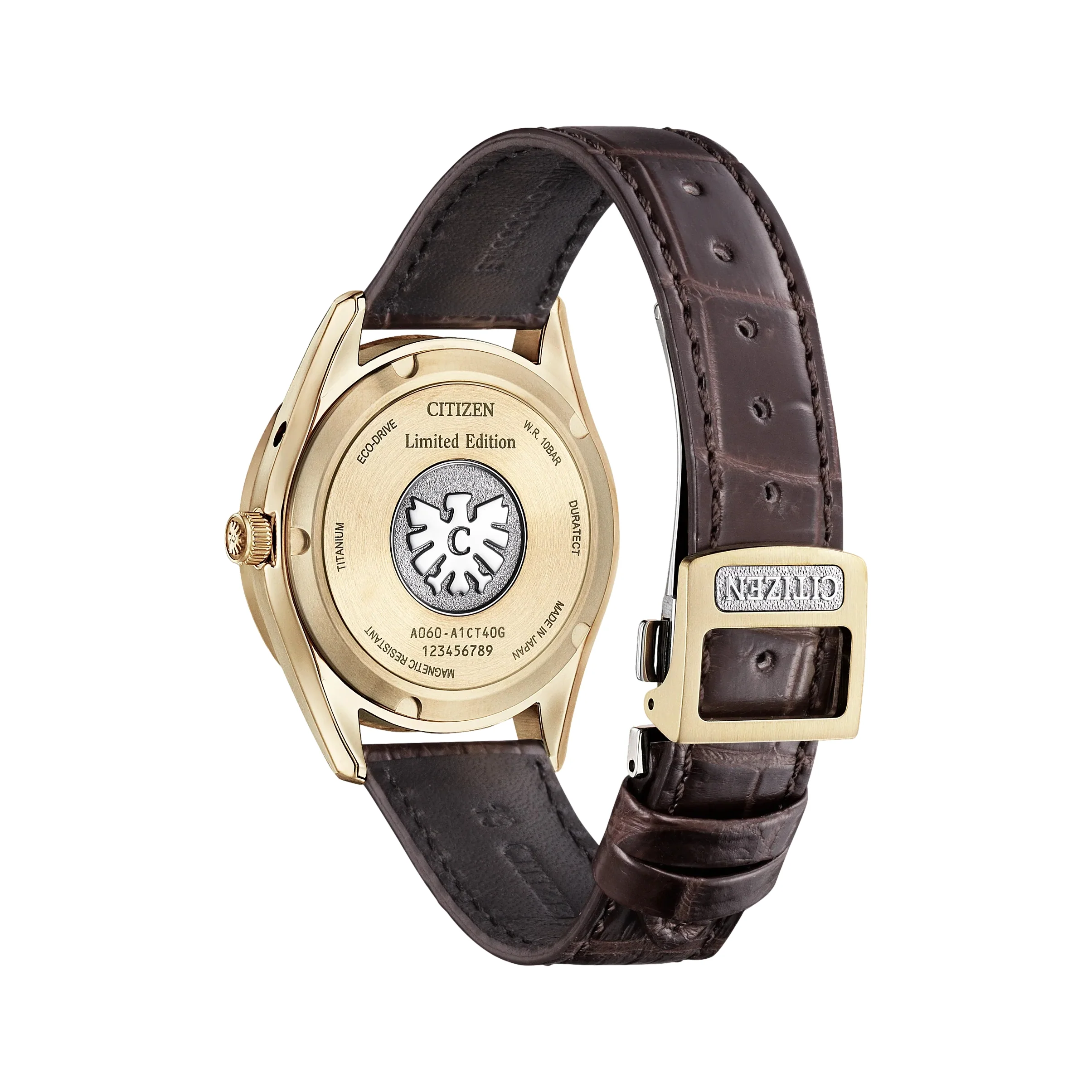 The CITIZEN Super Titanium™ Limited Edition 38.3mm - Brown on Leather Strap - Image 5