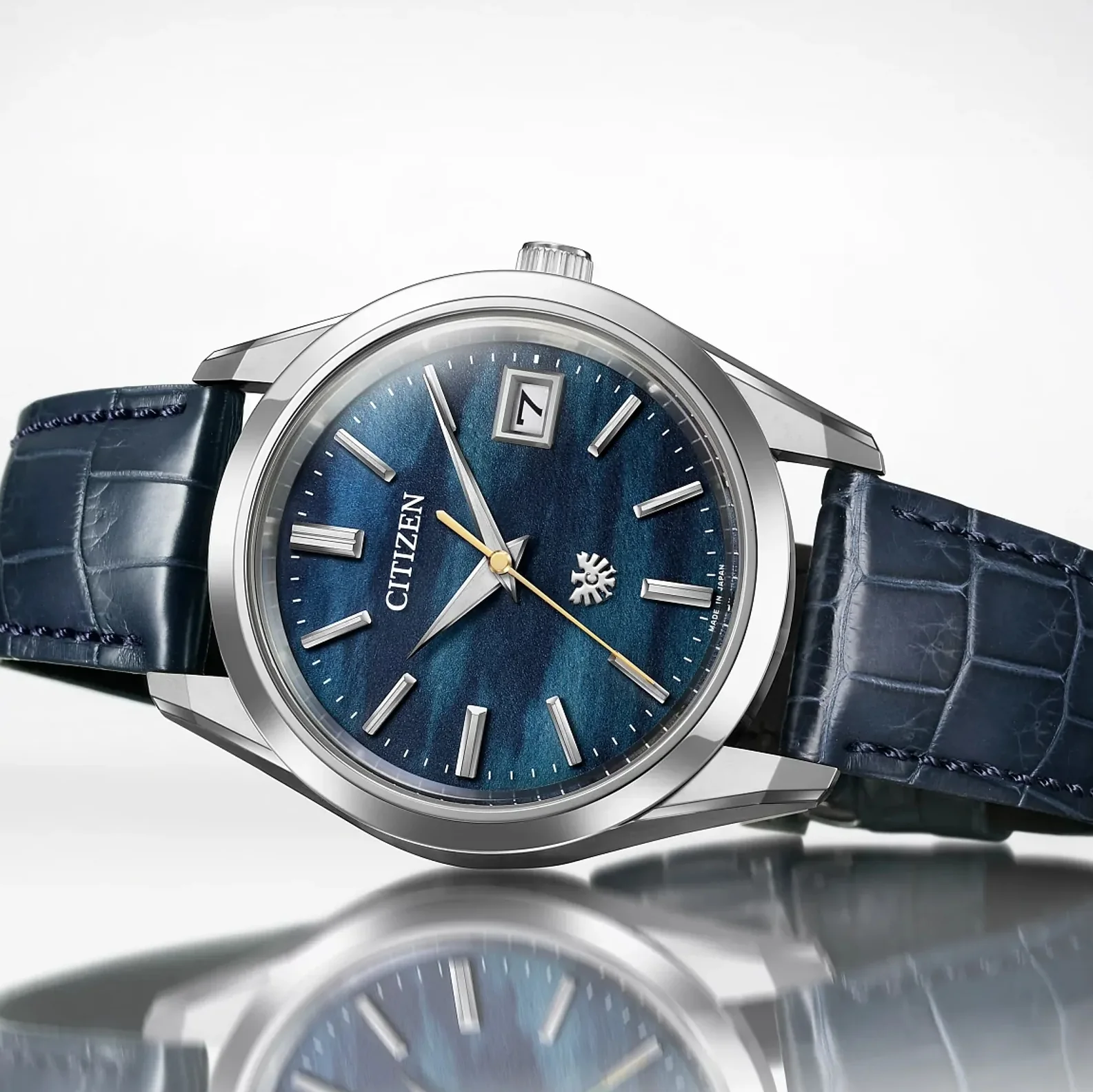 The CITIZEN Super Titanium™ Limited Edition 38.3mm - Blue on Leather Strap - Image 2