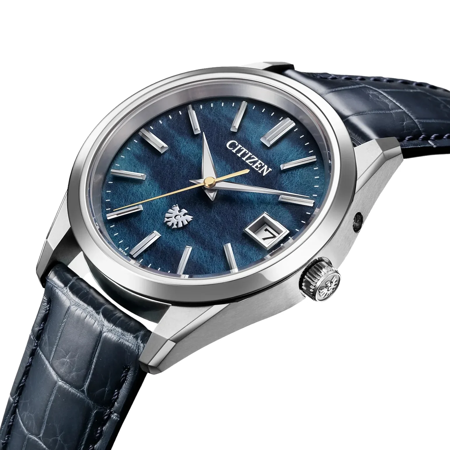 The CITIZEN Super Titanium™ Limited Edition 38.3mm - Blue on Leather Strap - Image 3