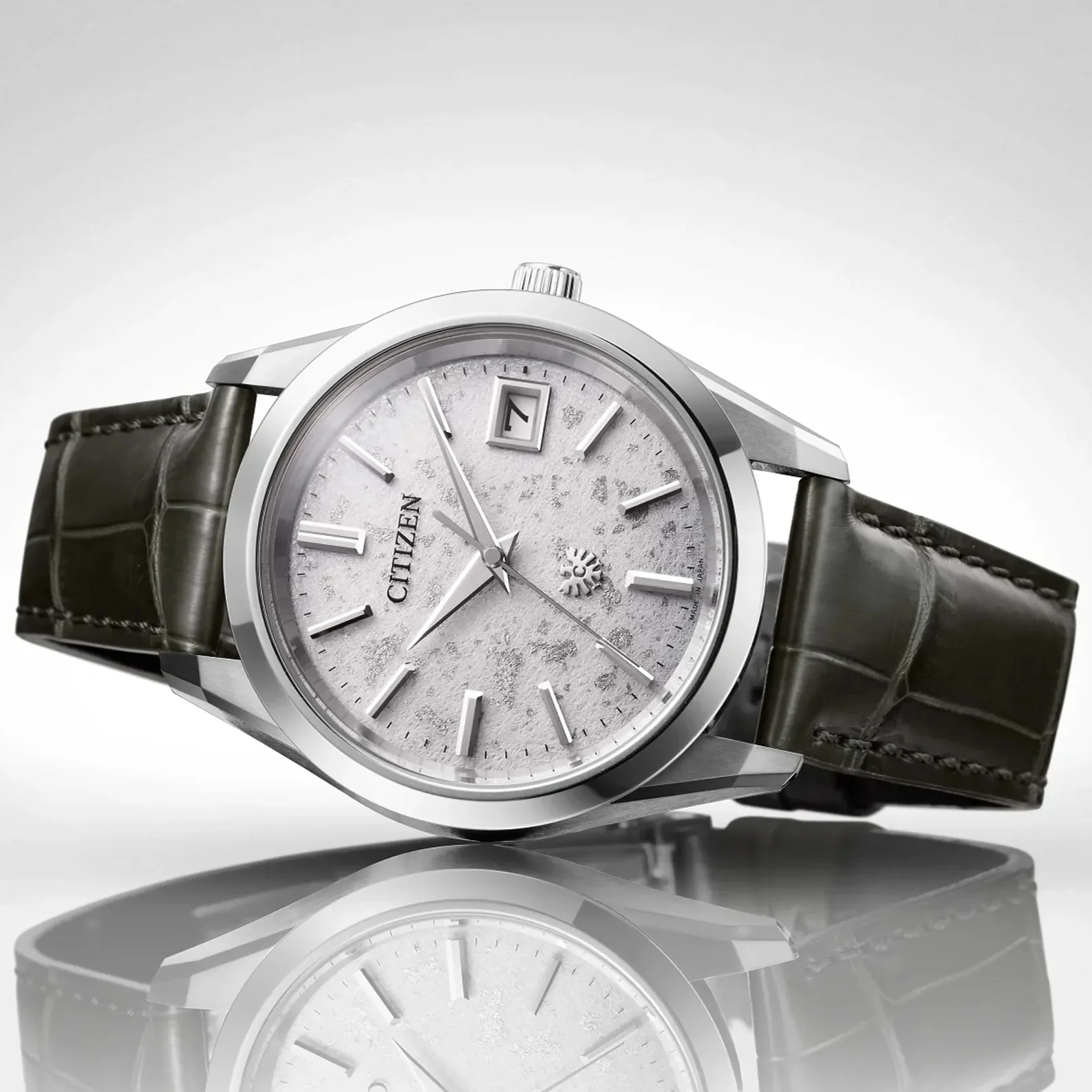 The CITIZEN Super Titanium™ Limited Edition 38.3mm - White on Leather Strap - Image 2