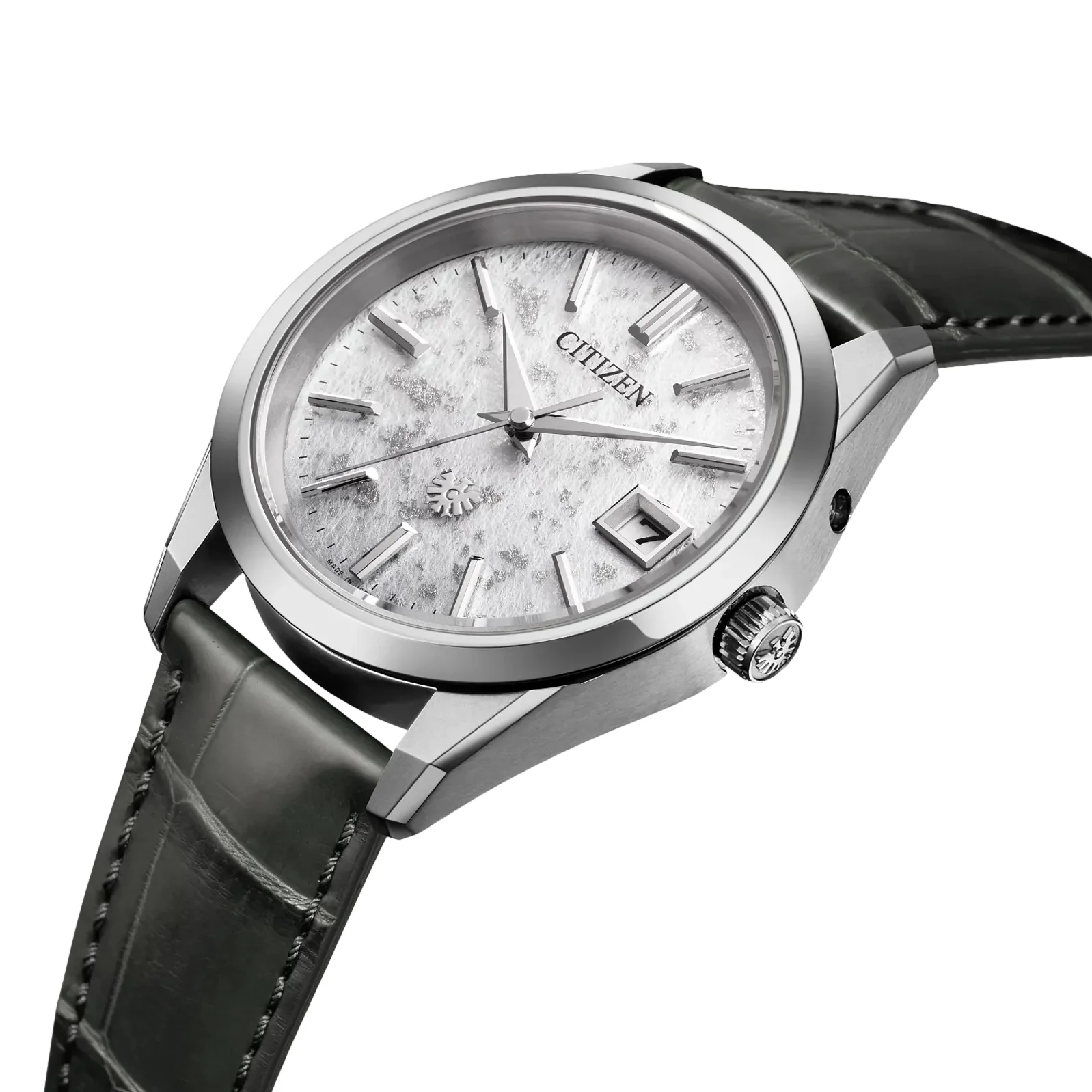 The CITIZEN Super Titanium™ Limited Edition 38.3mm - White on Leather Strap - Image 3