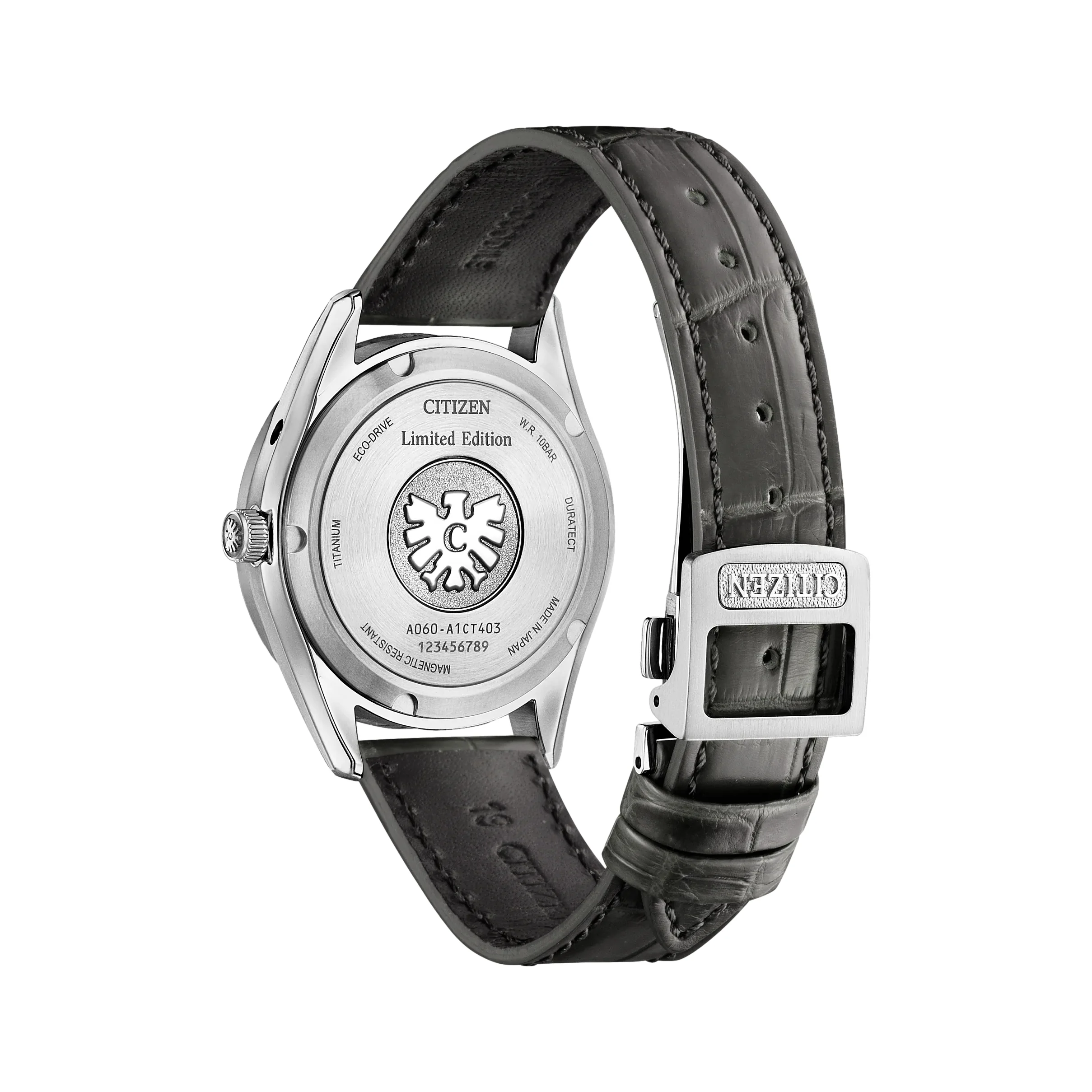 The CITIZEN Super Titanium™ Limited Edition 38.3mm - White on Leather Strap - Image 5