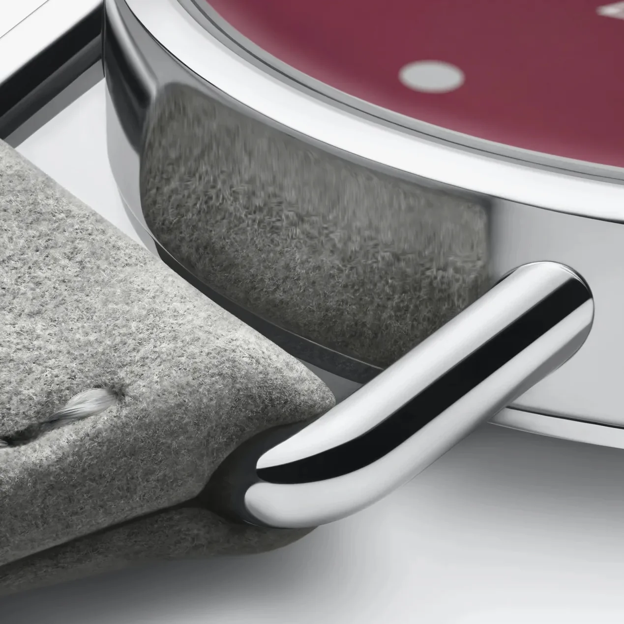 Metro 33mm - Muted Red on Strap - Image 7