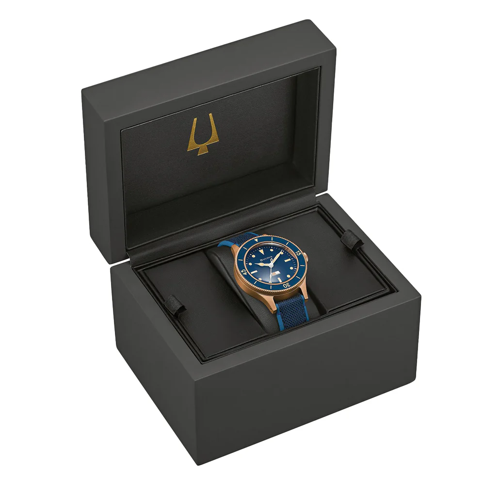MIL-SHIPS Bronze Special Edition 41mm - Blue on Strap - Image 6