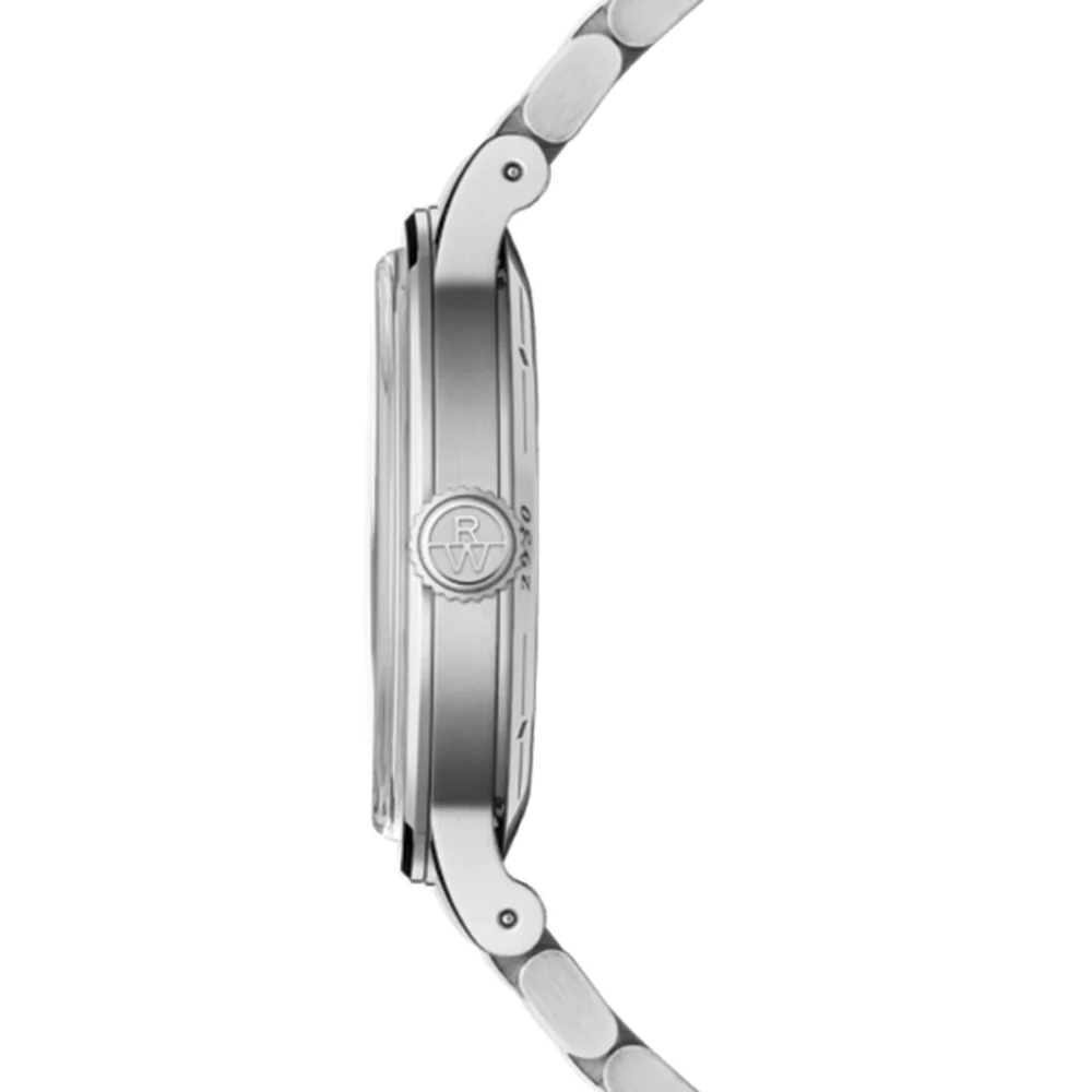 Millesime Men's Automatic Small Seconds Sector Dial 39.5mm - Silver on Bracelet - Image 2