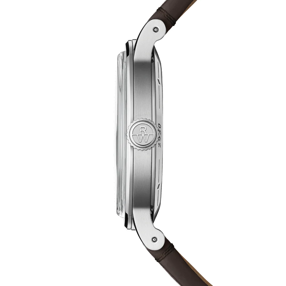 Millesime Small Seconds Tuxedo Dial 39mm - Blue on Leather Strap - Image 6