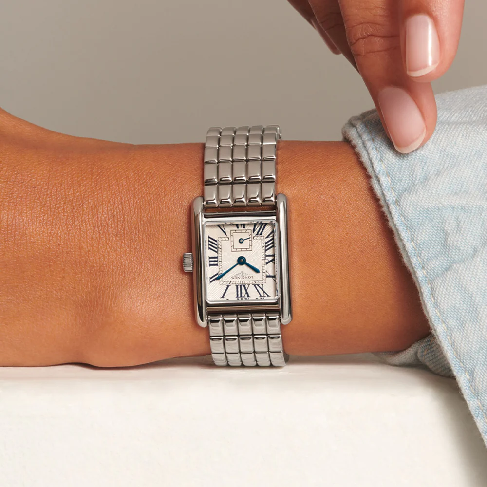 Mini DolceVita 29mm - Silver "Fliniqué" on Bracelet - Image 3