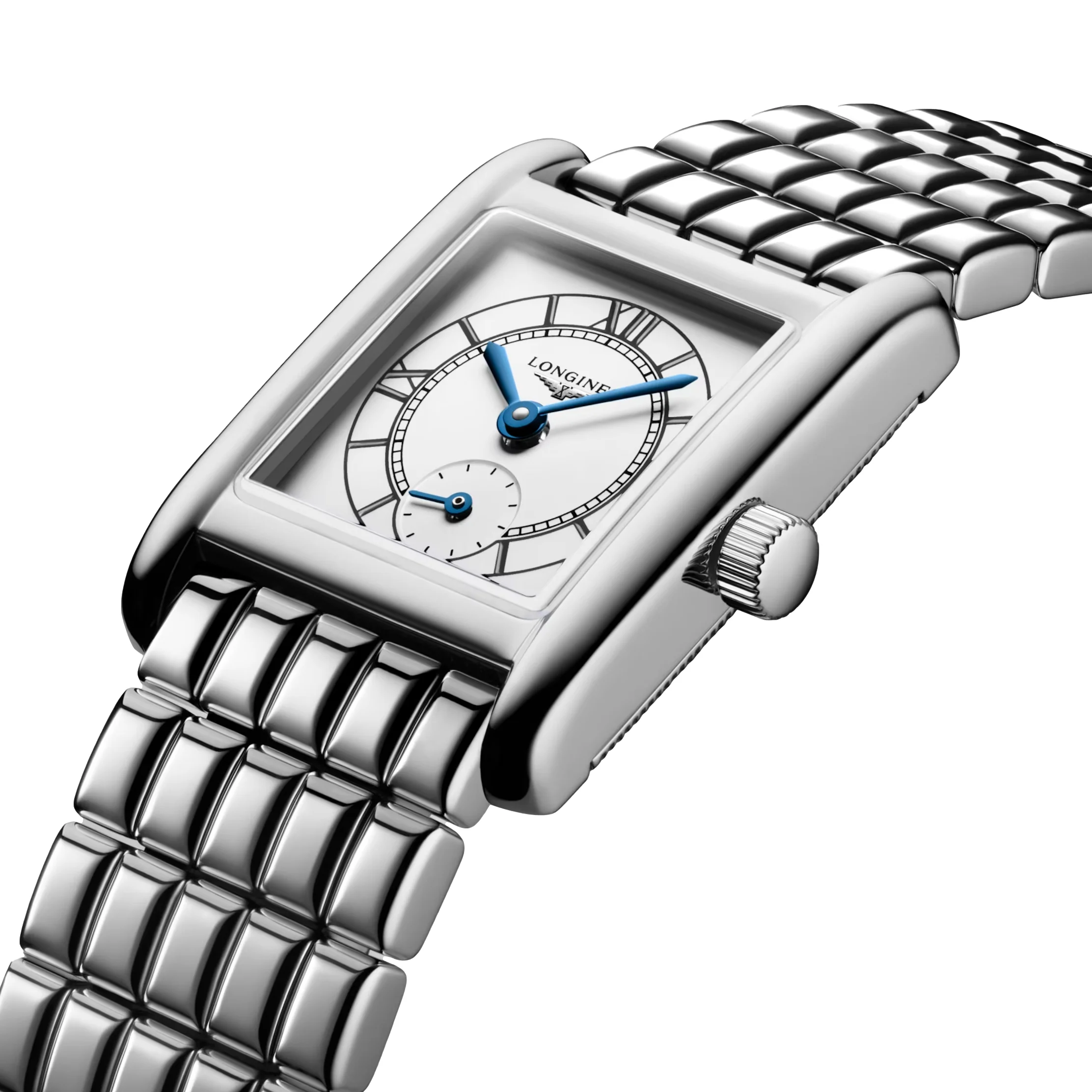 Mini DolceVita Quartz Small Seconds 29mm - Opaline Ivory on Bracelet - Image 4