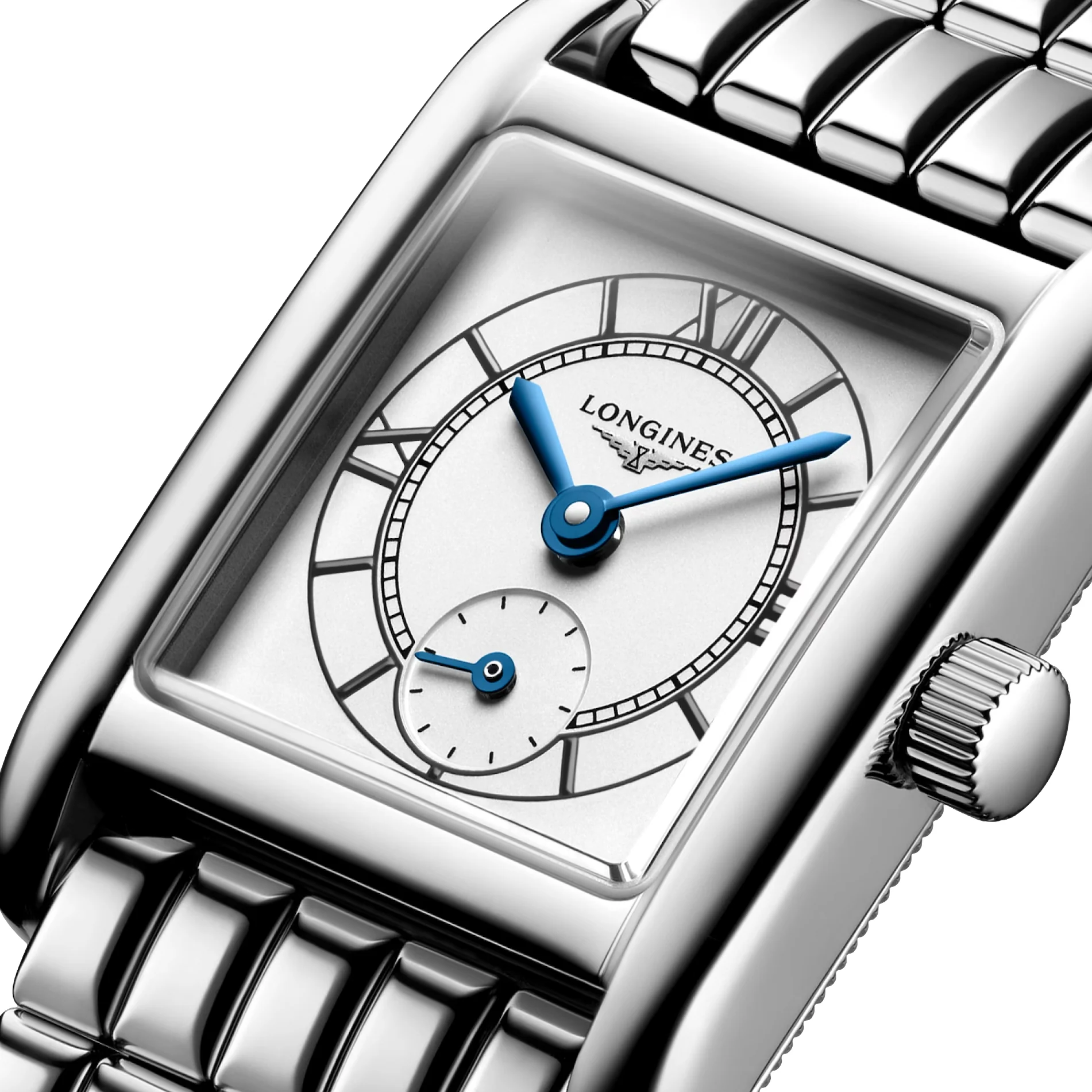 Mini DolceVita Quartz Small Seconds 29mm - Opaline Ivory on Bracelet - Image 5