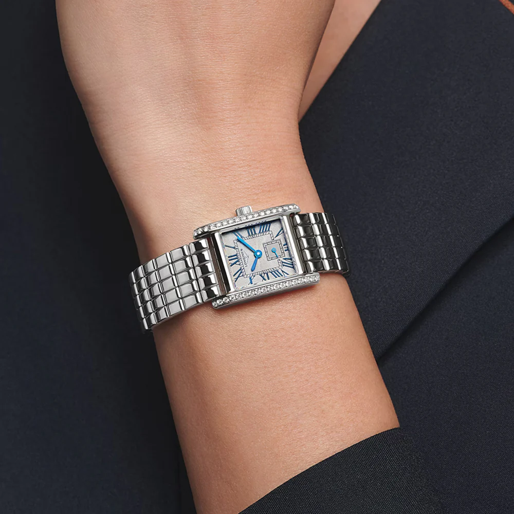 Mini DolceVita 29mm - Silver "Fliniqué" on Bracelet - Image 3