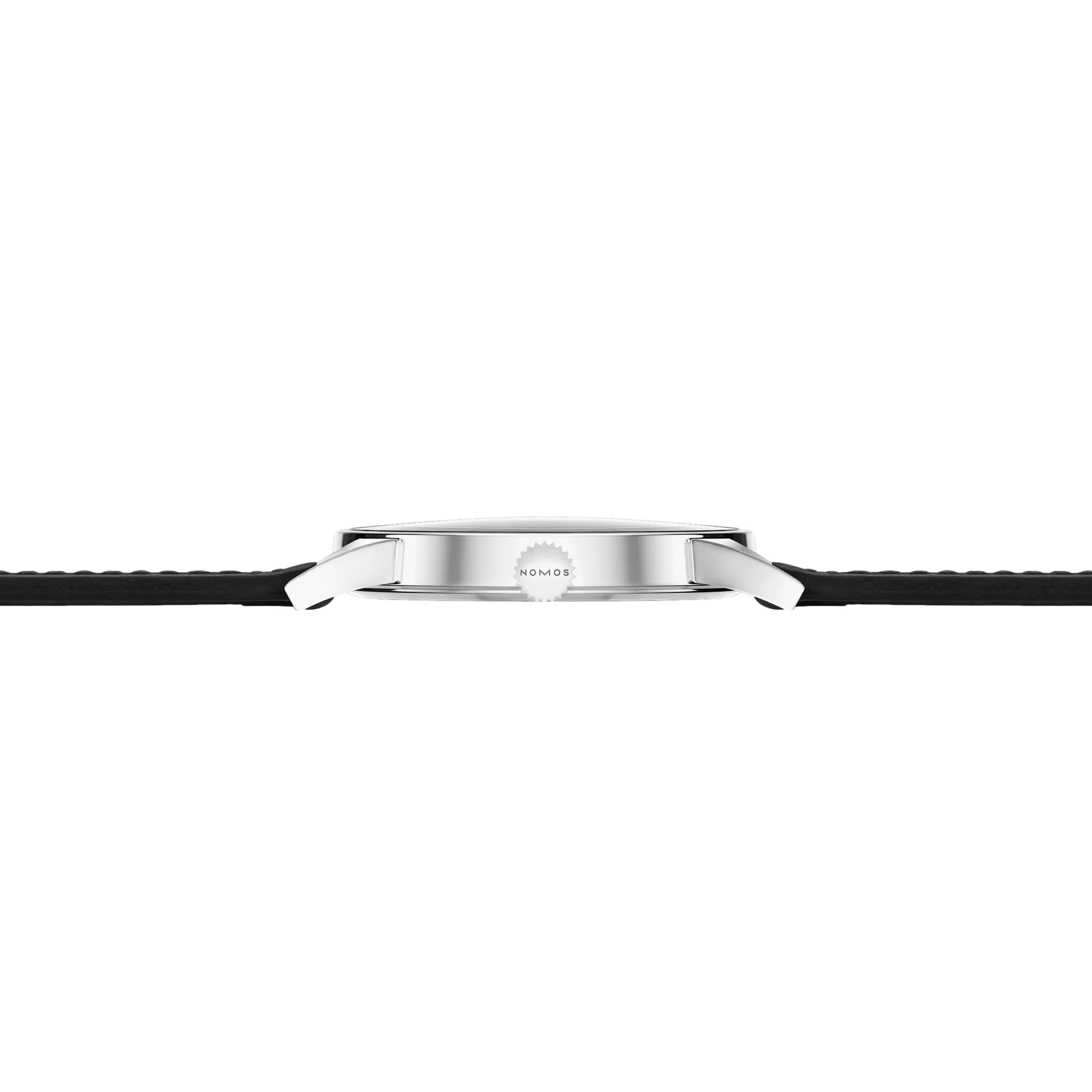 Minimatik Date 39mm - Blue on Leather Strap - Image 7