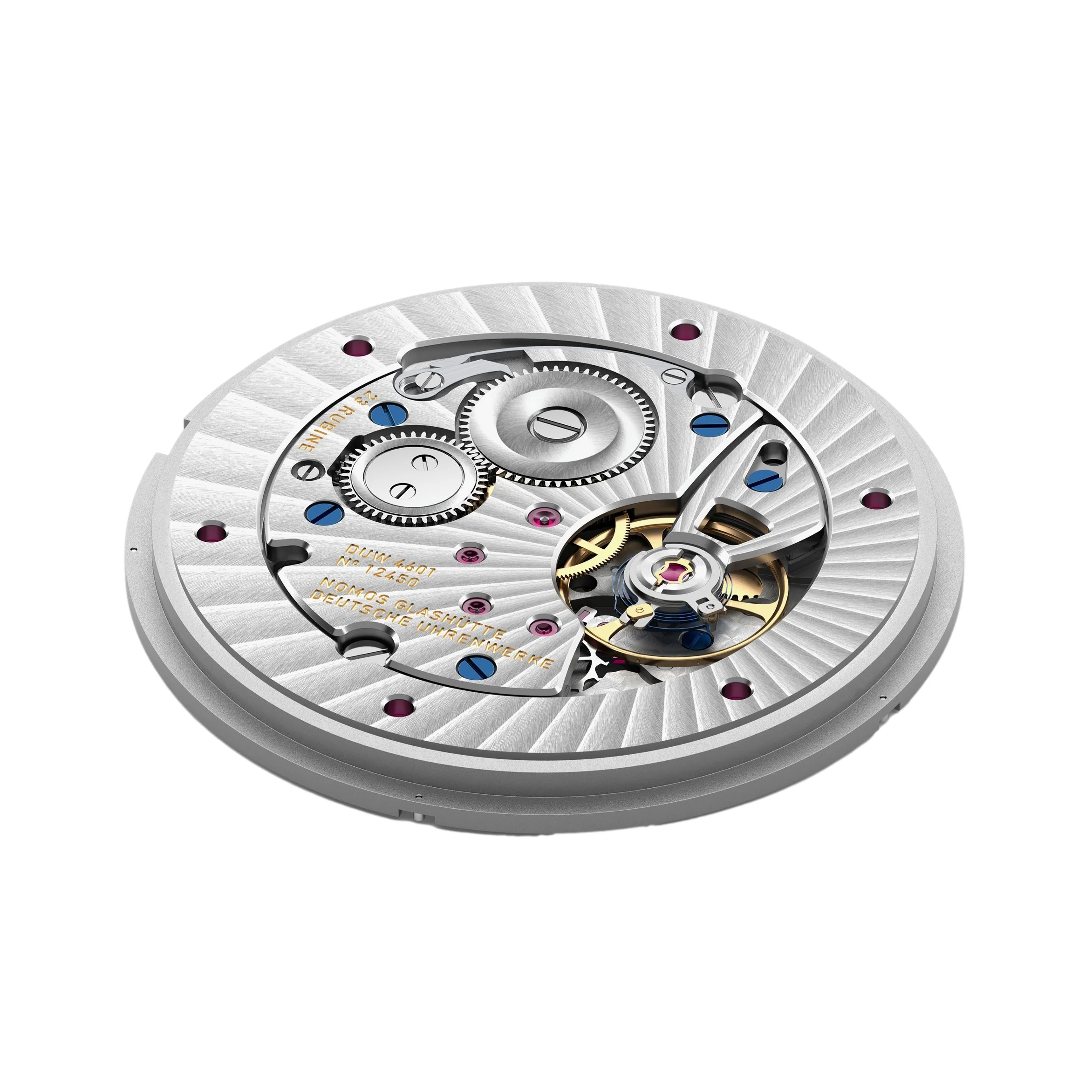 Minimatik Date 39mm - White Silver-Plated on Leather Strap - Image 8