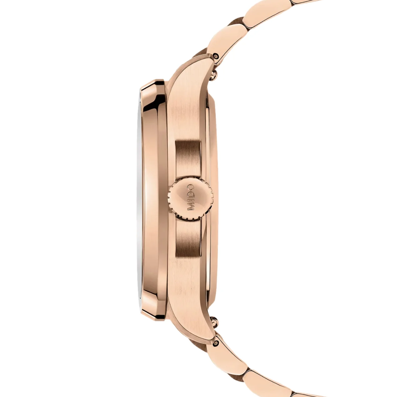 Multifort 8 TV Big Date Rose Gold PVD 40mm - Blue on Bracelet - Image 3