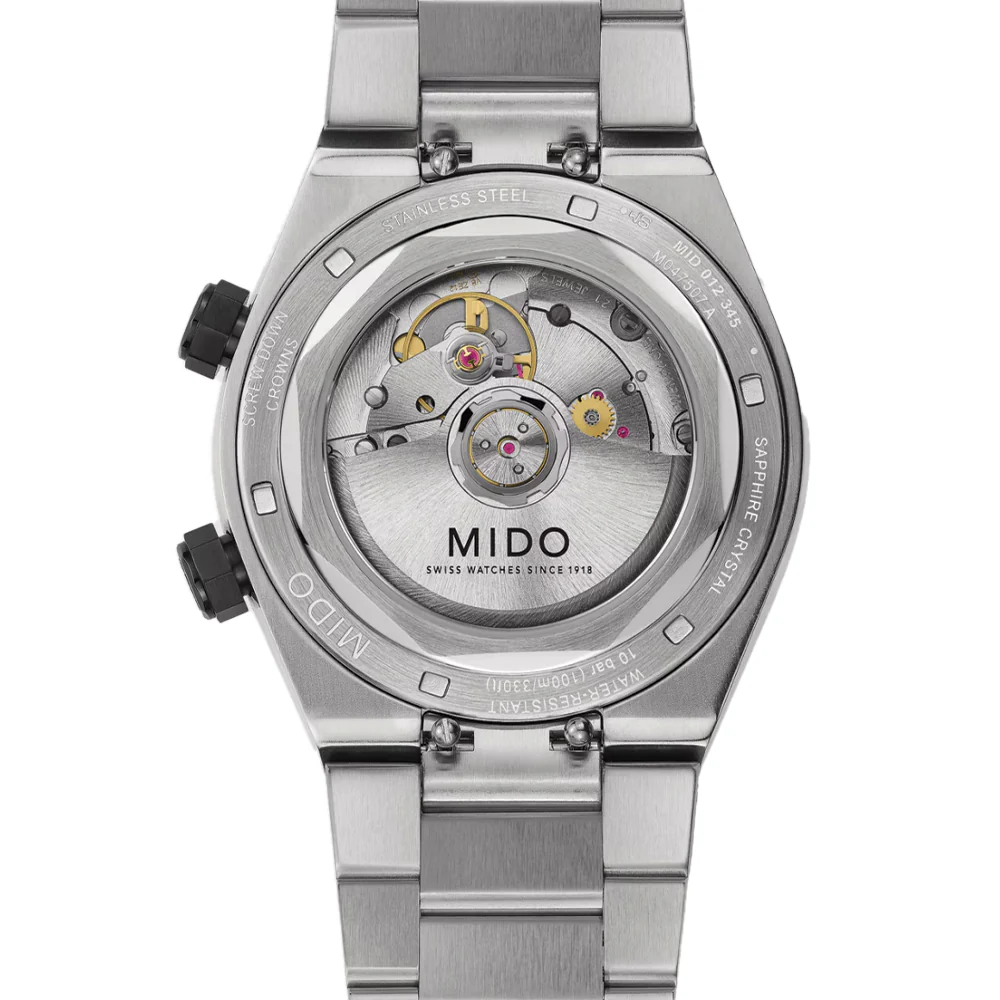 Multifort 8 Two Crowns Automatic 40mm - Black on Bracelet - Image 2