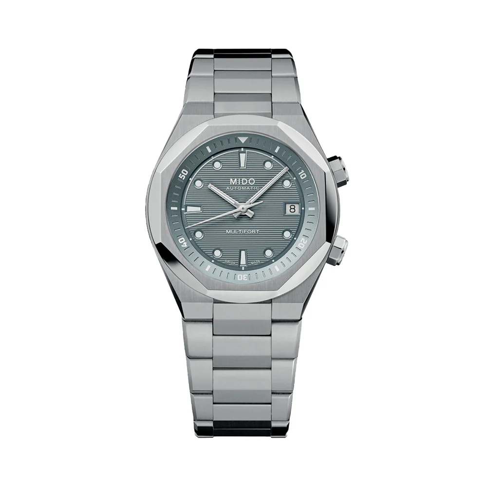 Multifort 8 Two Crowns Automatic 40mm - Grey on Bracelet