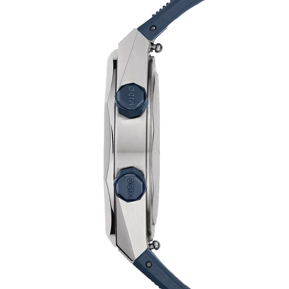 Multifort 8 Two Crowns Automatic 40mm - Blue on Rubber Strap - Image 3